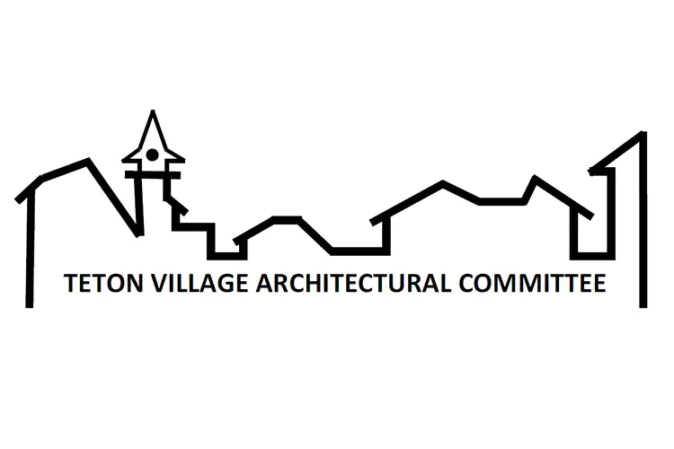 Teton Village Architectural Committee logo.